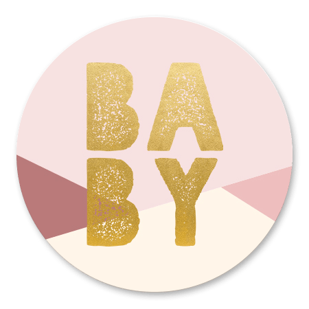 Babyshower vlakken meisje